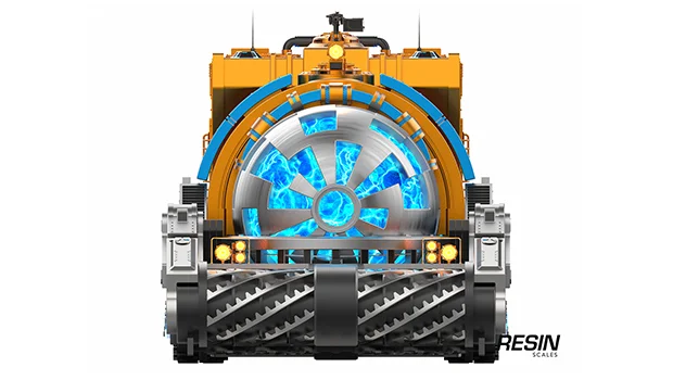 Chrono Miner RA2 1:35 scale resin kit